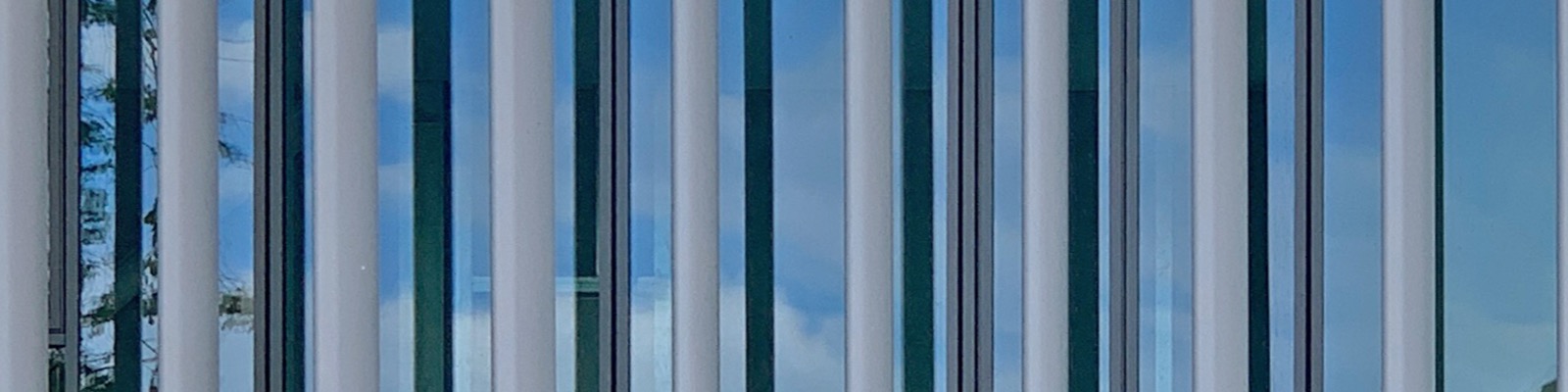 Elbtower Musterfassade in der Hamburger HafenCity